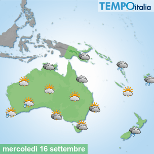 Mappa Giornaliera per la giornata di mercoledì 16 marzo