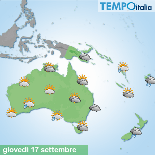 Mappa Giornaliera per la giornata di mercoledì 16 marzo