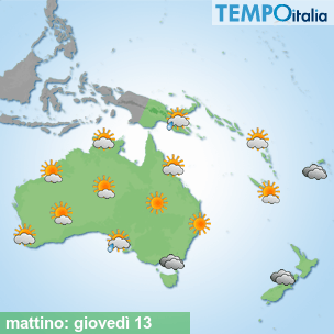 Mappa mattino per la giornata del 2026-08-13