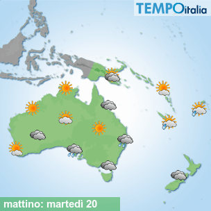 Mappa mattino per la giornata del 2026-10-20
