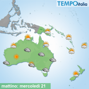 Mappa mattino per la giornata del 2026-10-21