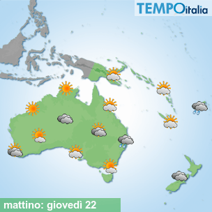Mappa mattino per la giornata del 2026-10-22