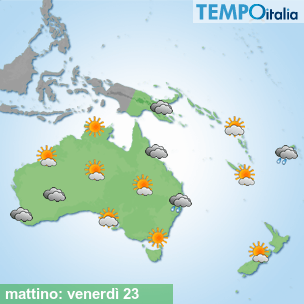 Mappa mattino per la giornata del 2026-10-23