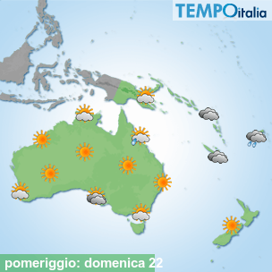 Mappa pomeriggio per la giornata del 2024-12-22