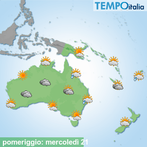 Mappa pomeriggio per la giornata del 2026-10-21