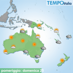 Mappa pomeriggio per la giornata del 2026-10-25