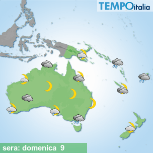 Mappa sera per la giornata del 2026-08-09