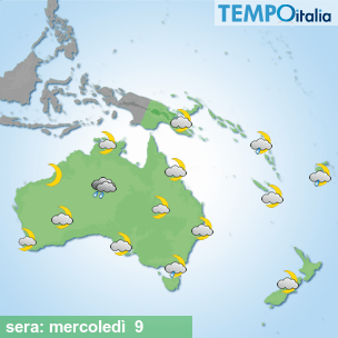 Mappa sera per la giornata del 2026-09-09