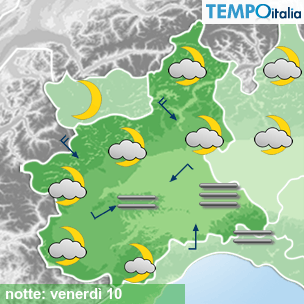 Mappa notte per la giornata del 2026-04-10