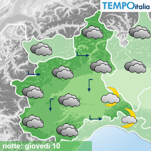 Mappa notte per la giornata del 2026-09-10