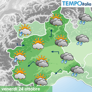 Mappa Giornaliera per la giornata di mercoledì 16 marzo