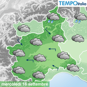 Mappa Giornaliera per la giornata di mercoledì 16 marzo