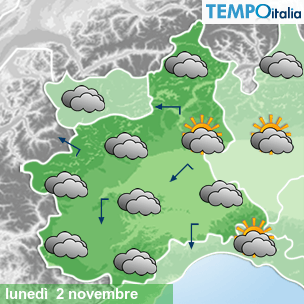 Mappa Giornaliera per la giornata di mercoledì 16 marzo