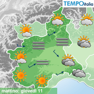 Mappa mattino per la giornata del 2025-12-11