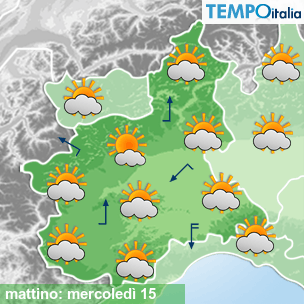 Mappa mattino per la giornata del 2026-04-15