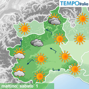 Mappa mattino per la giornata del 2026-08-01