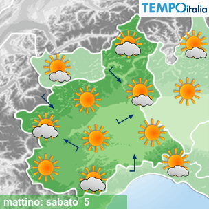 Mappa mattino per la giornata del 2026-09-05