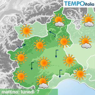Mappa mattino per la giornata del 2026-09-07