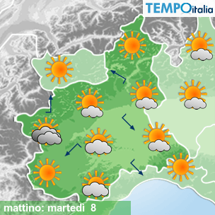 Mappa mattino per la giornata del 2026-09-08
