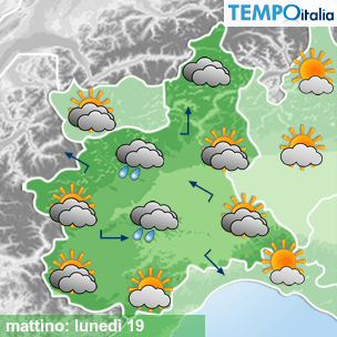 Mappa mattino per la giornata del 2026-10-19