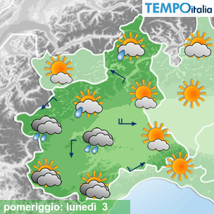 Mappa pomeriggio per la giornata del 2026-08-03