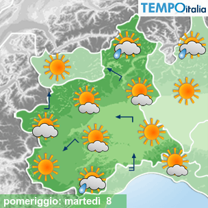 Mappa pomeriggio per la giornata del 2026-09-08