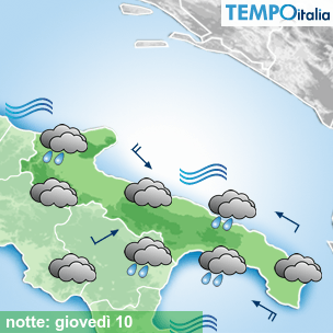 Mappa notte per la giornata del 2026-09-10