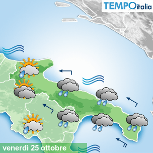 Mappa Giornaliera per la giornata di mercoledì 16 marzo