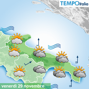 Mappa Giornaliera per la giornata di mercoledì 16 marzo