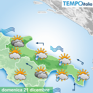 Mappa Giornaliera per la giornata di mercoledì 16 marzo