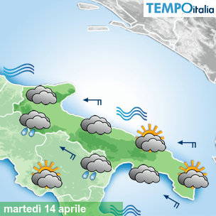 Mappa Giornaliera per la giornata di mercoledì 16 marzo