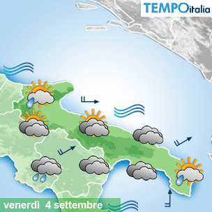 Mappa Giornaliera per la giornata di mercoledì 16 marzo