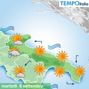 Mappa Giornaliera per la giornata di mercoledì 16 marzo