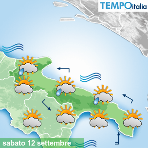 Mappa Giornaliera per la giornata di mercoledì 16 marzo