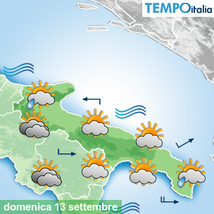 Mappa Giornaliera per la giornata di mercoledì 16 marzo