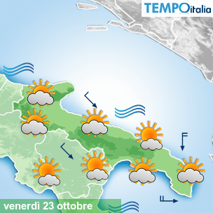 Mappa Giornaliera per la giornata di mercoledì 16 marzo