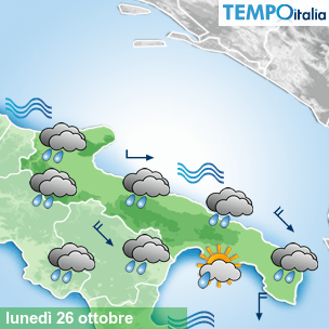 Mappa Giornaliera per la giornata di mercoledì 16 marzo