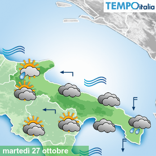 Mappa Giornaliera per la giornata di mercoledì 16 marzo