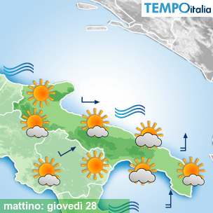 Mappa mattino per la giornata del 2024-11-28