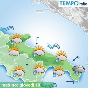 Mappa mattino per la giornata del 2026-09-10