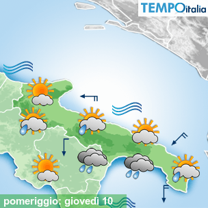 Mappa pomeriggio per la giornata del 2026-09-10