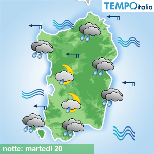 Mappa notte per la giornata del 2026-01-20
