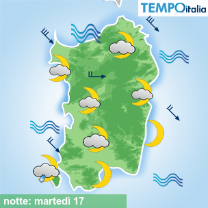 Mappa notte per la giornata del 2026-02-17
