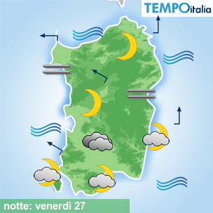 Mappa notte per la giornata del 2026-02-27