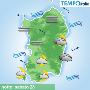 Mappa notte per la giornata del 2026-02-28