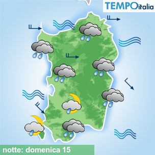 Mappa notte per la giornata del 2026-03-15