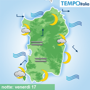 Mappa notte per la giornata del 2026-04-17