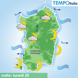 Mappa notte per la giornata del 2026-04-20