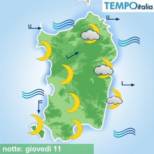 Mappa notte per la giornata del 2026-06-11