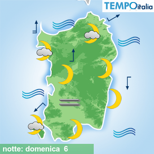 Mappa notte per la giornata del 2026-09-06